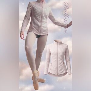 🌸 Soft Blush Pink Performance Jacket